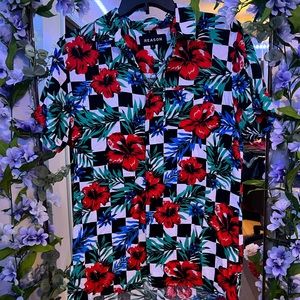 Tropical Button Down Shirt NWOT